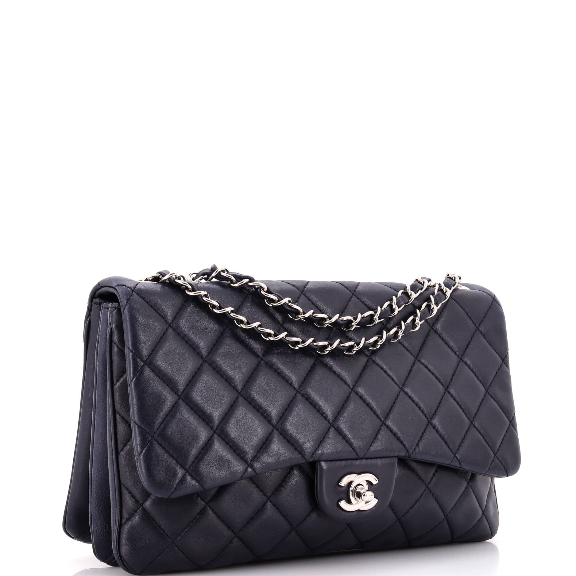Chanel 3 Flap Bag NM Quilted Lambskin Jumbo