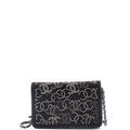 Chanel Paris-Shanghai Wallet on Chain Studded Canvas
