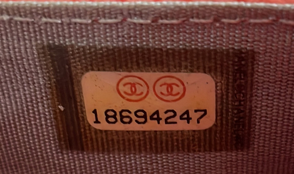 Chanel Timeless Wallet on Chain Caviar