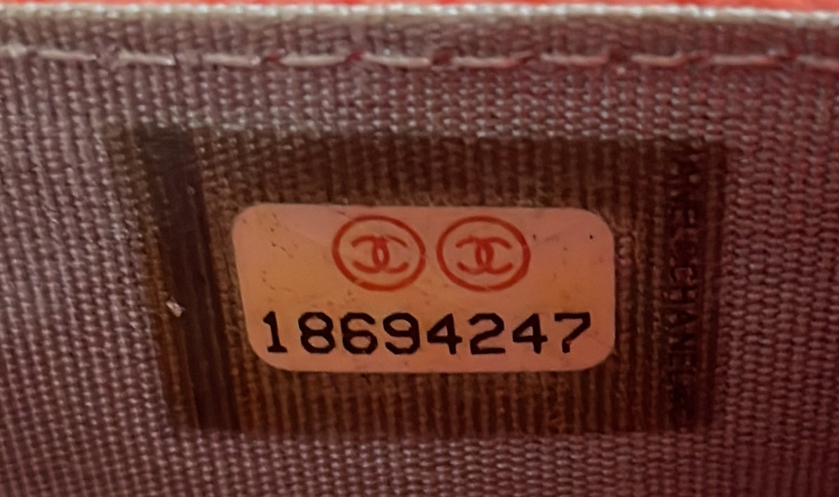 Chanel Timeless Wallet on Chain Caviar