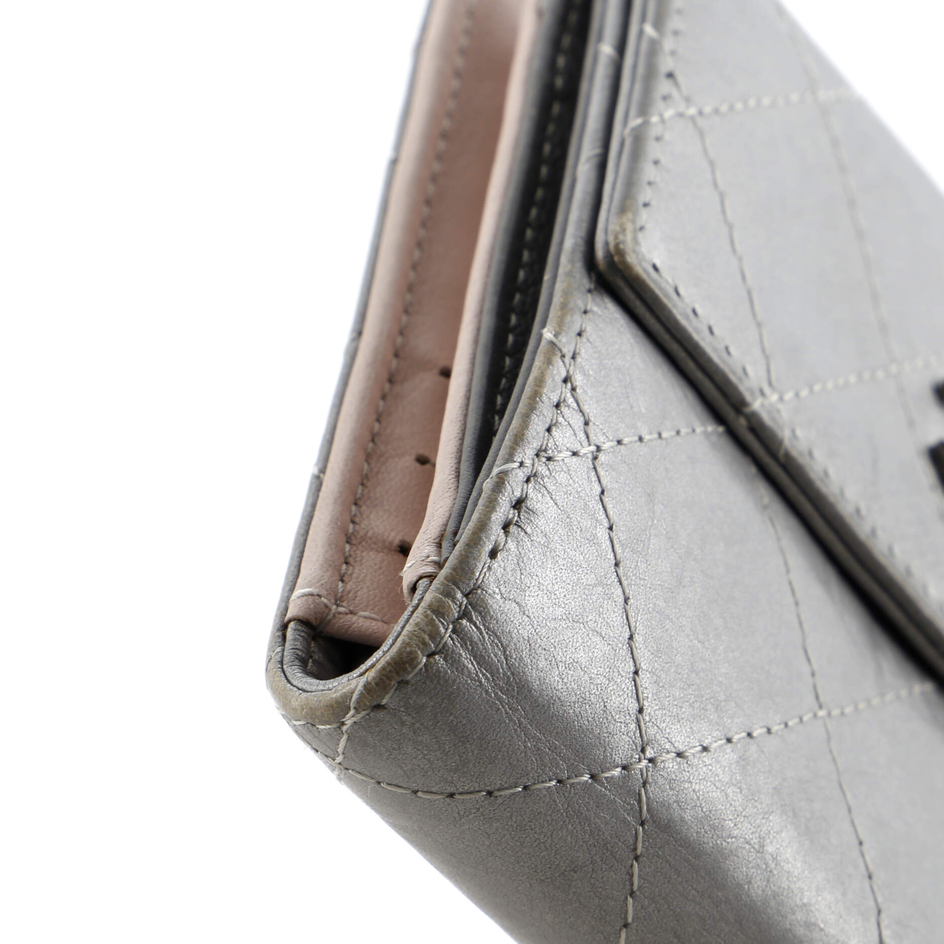 Chanel CC Compact Wallet Quilted Calfskin