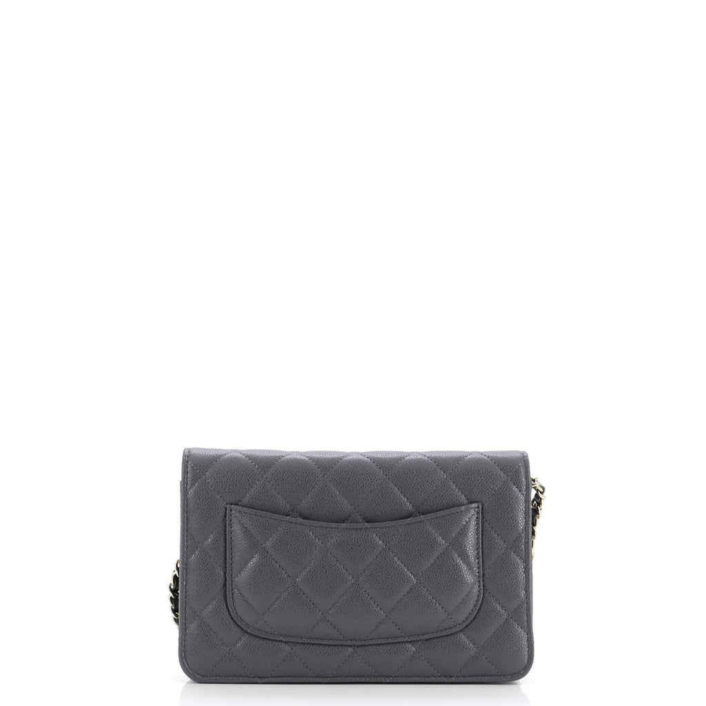 Chanel Wallet on Chain Quilted Caviar