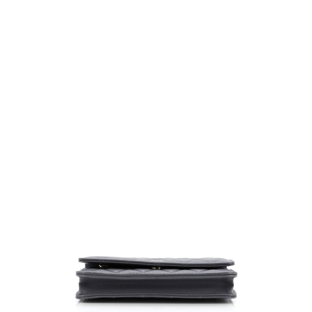Chanel Wallet on Chain Quilted Caviar