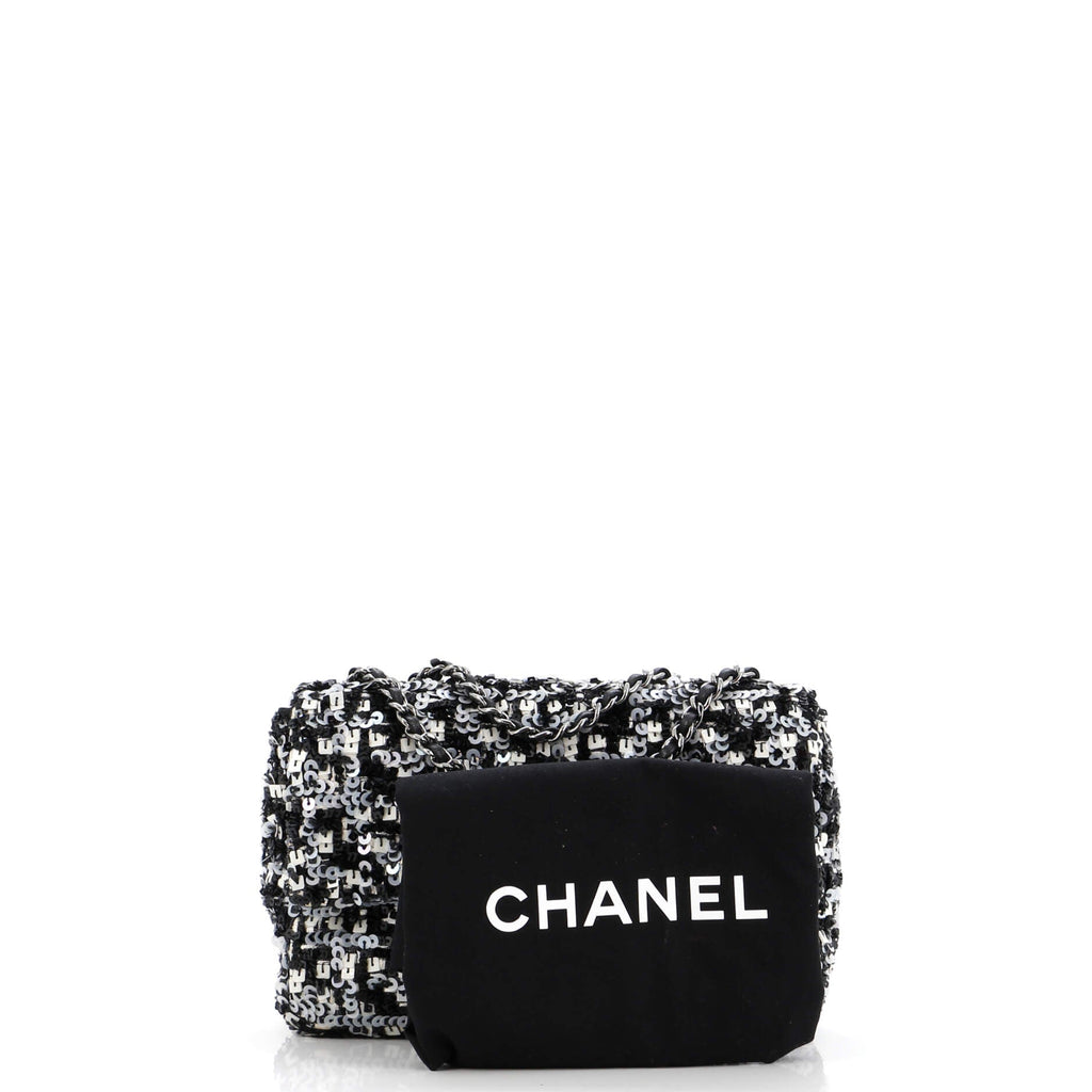 Chanel CC Chain Flap Bag Multicolor Sequins Mini
