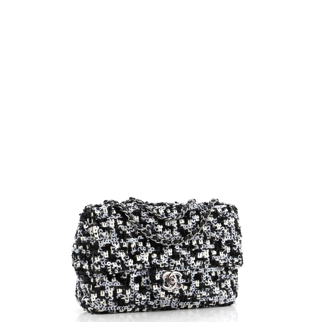 Chanel CC Chain Flap Bag Multicolor Sequins Mini