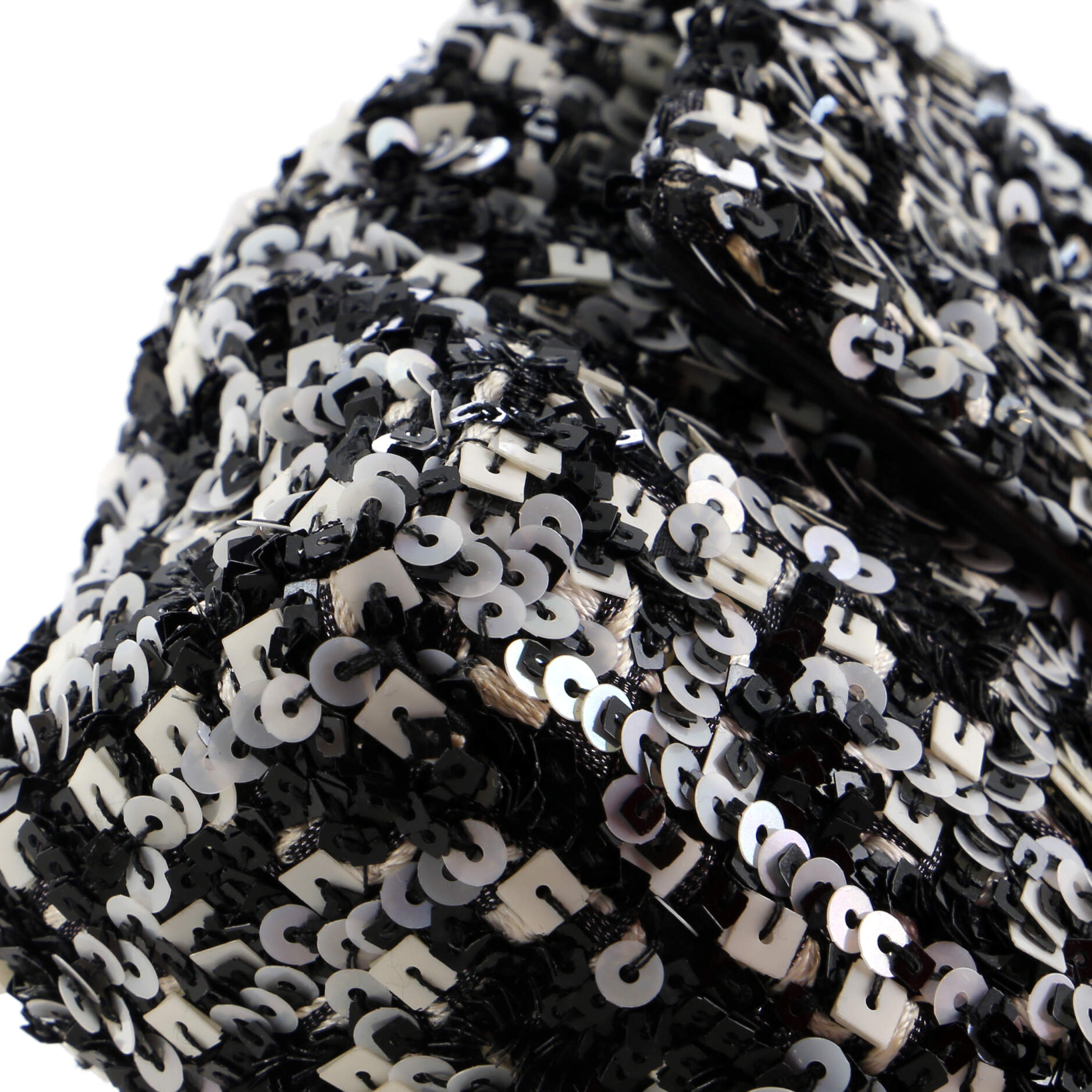 Chanel CC Chain Flap Bag Multicolor Sequins Mini