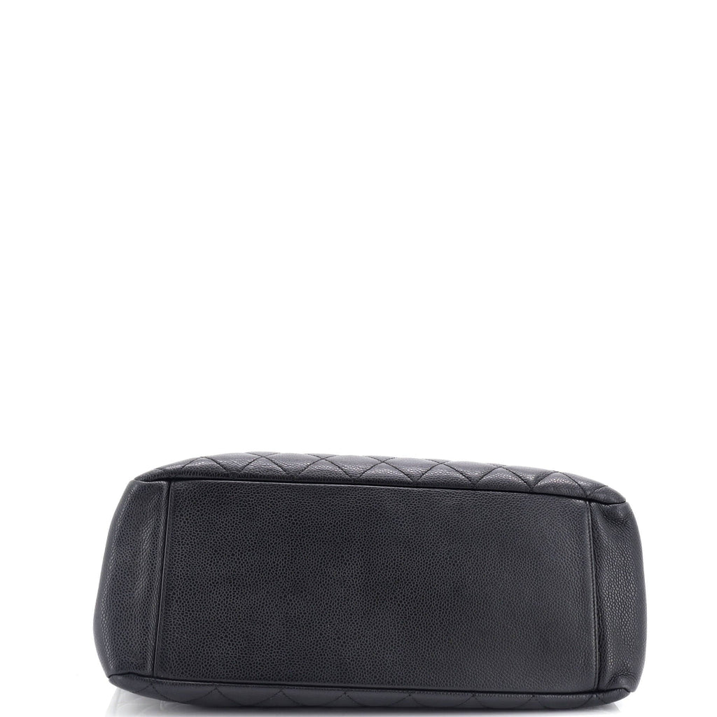 Chanel Grand Shopping Tote Quilted Caviar
