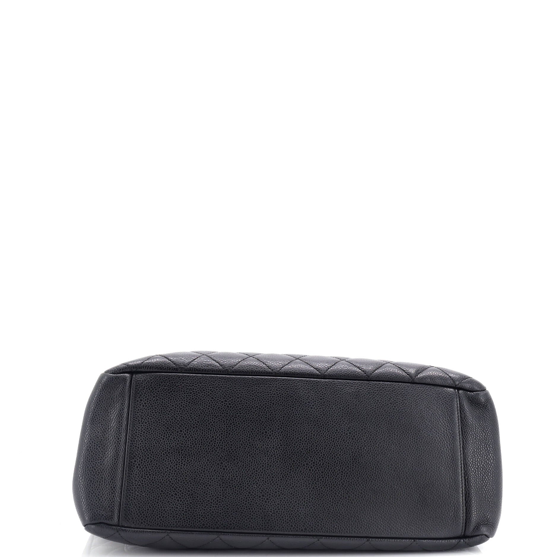 Chanel Grand Shopping Tote Quilted Caviar