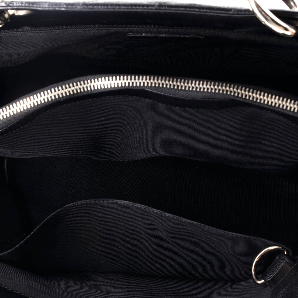 Chanel Grand Shopping Tote Quilted Caviar
