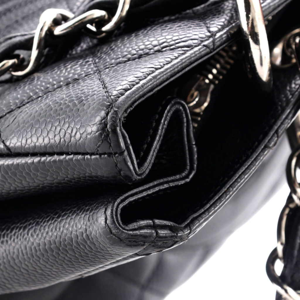 Chanel Grand Shopping Tote Quilted Caviar