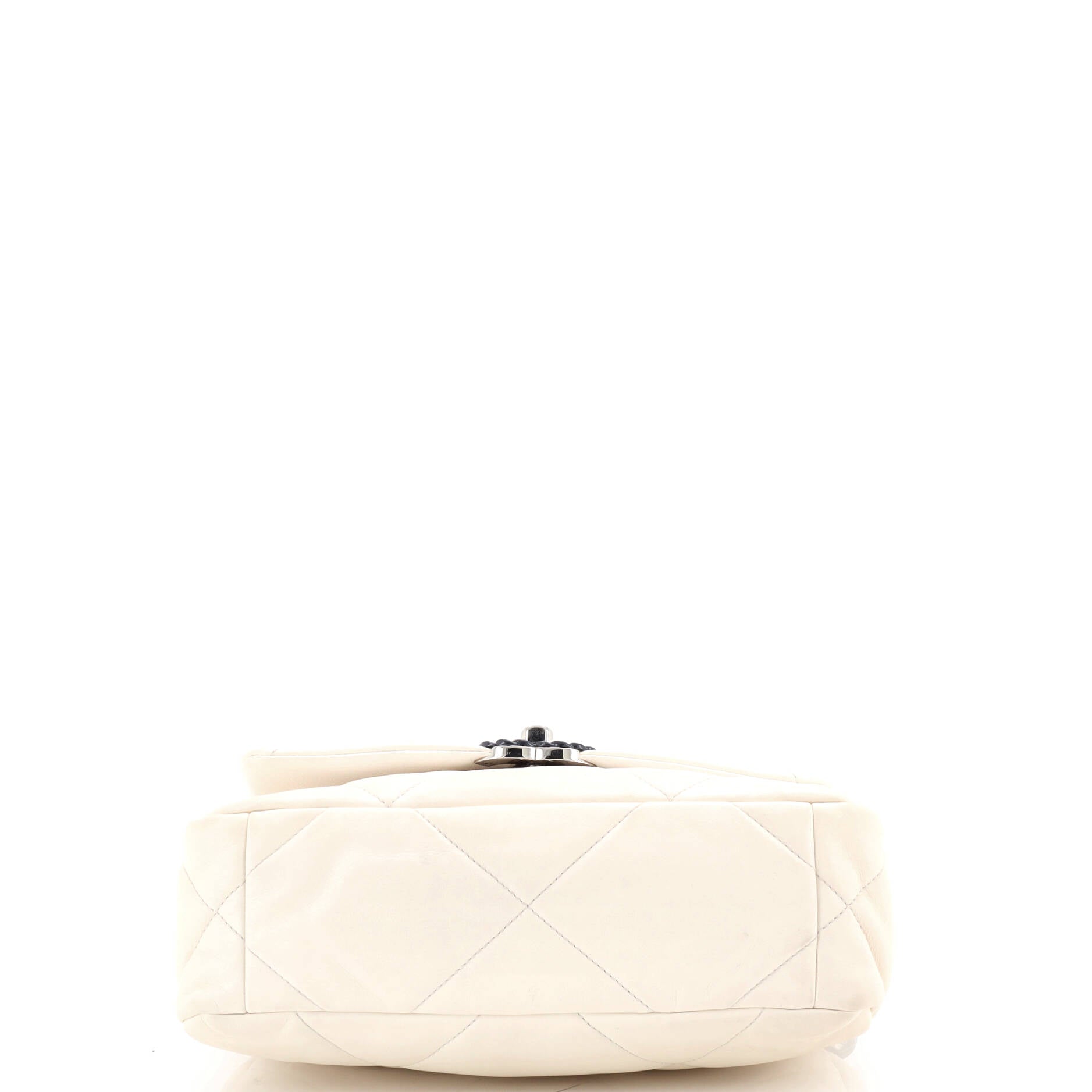 Chanel 19 Flap Bag Quilted Glossy Calfskin Medium