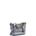 Chanel Gabrielle Hobo Chevron Aged Calfskin Small