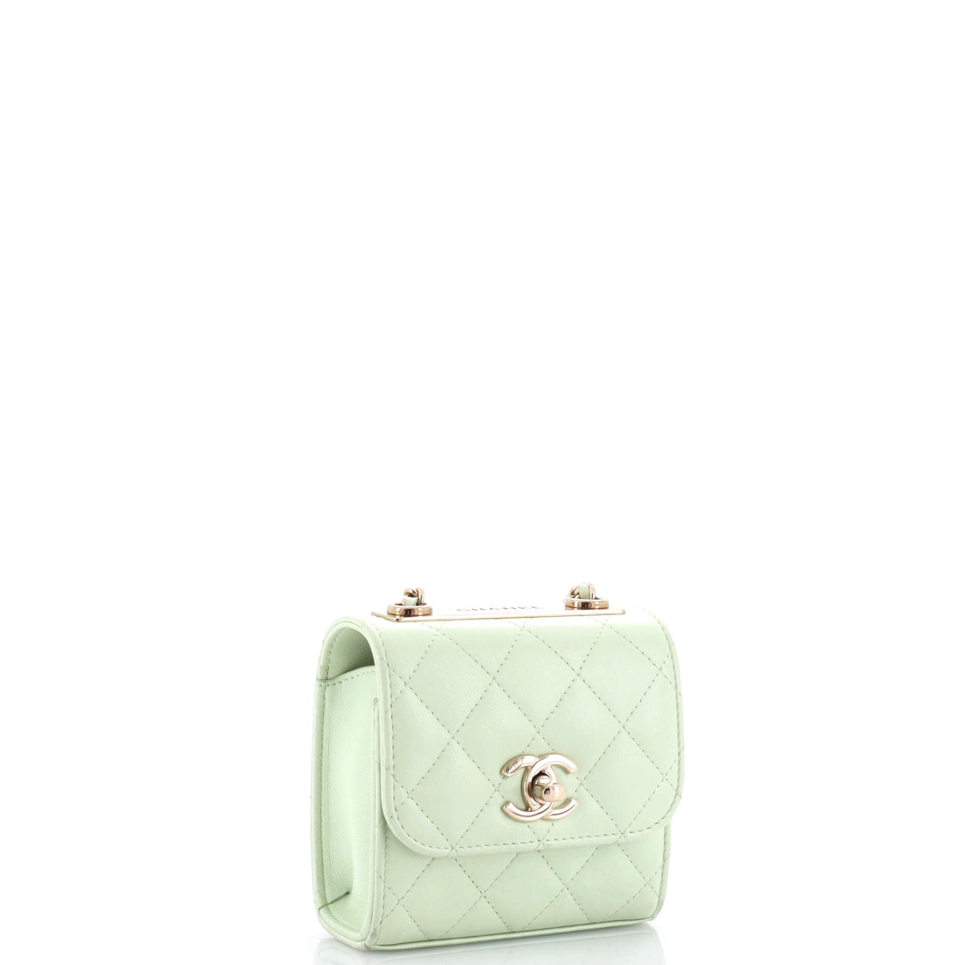Chanel Trendy CC Clutch with Chain Quilted Lambskin Small