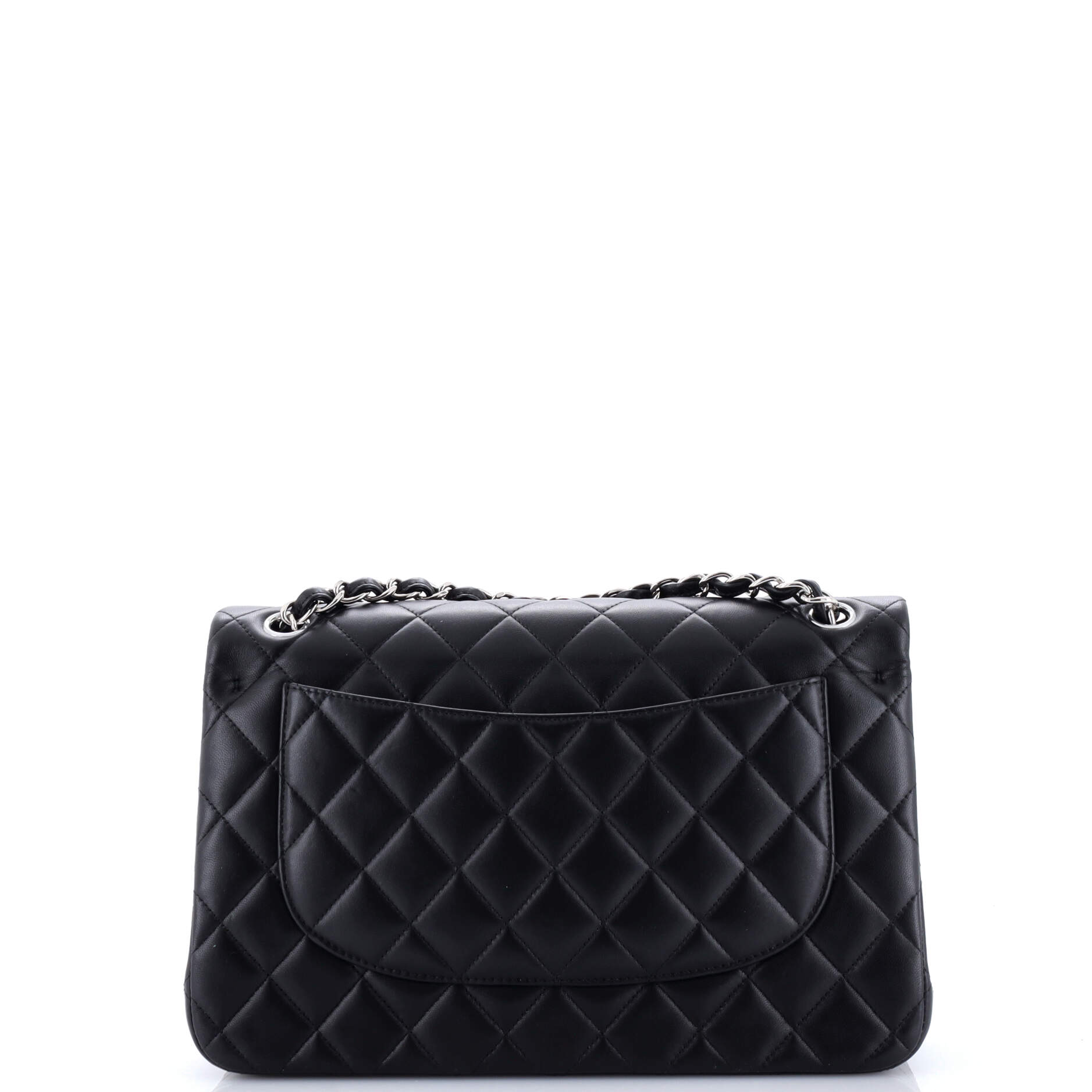 Chanel Classic Double Flap Bag Quilted Lambskin Jumbo