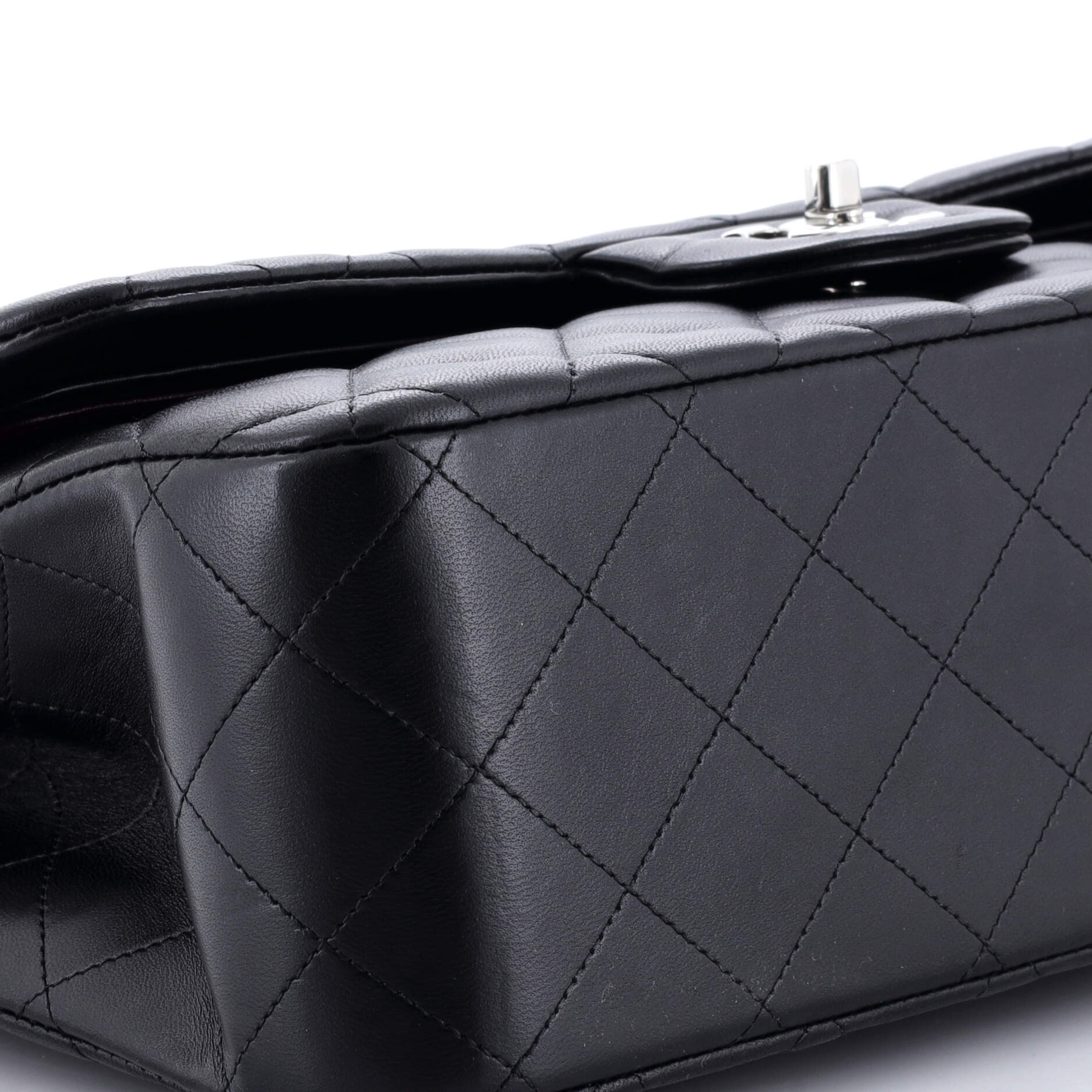 Chanel Classic Double Flap Bag Quilted Lambskin Jumbo