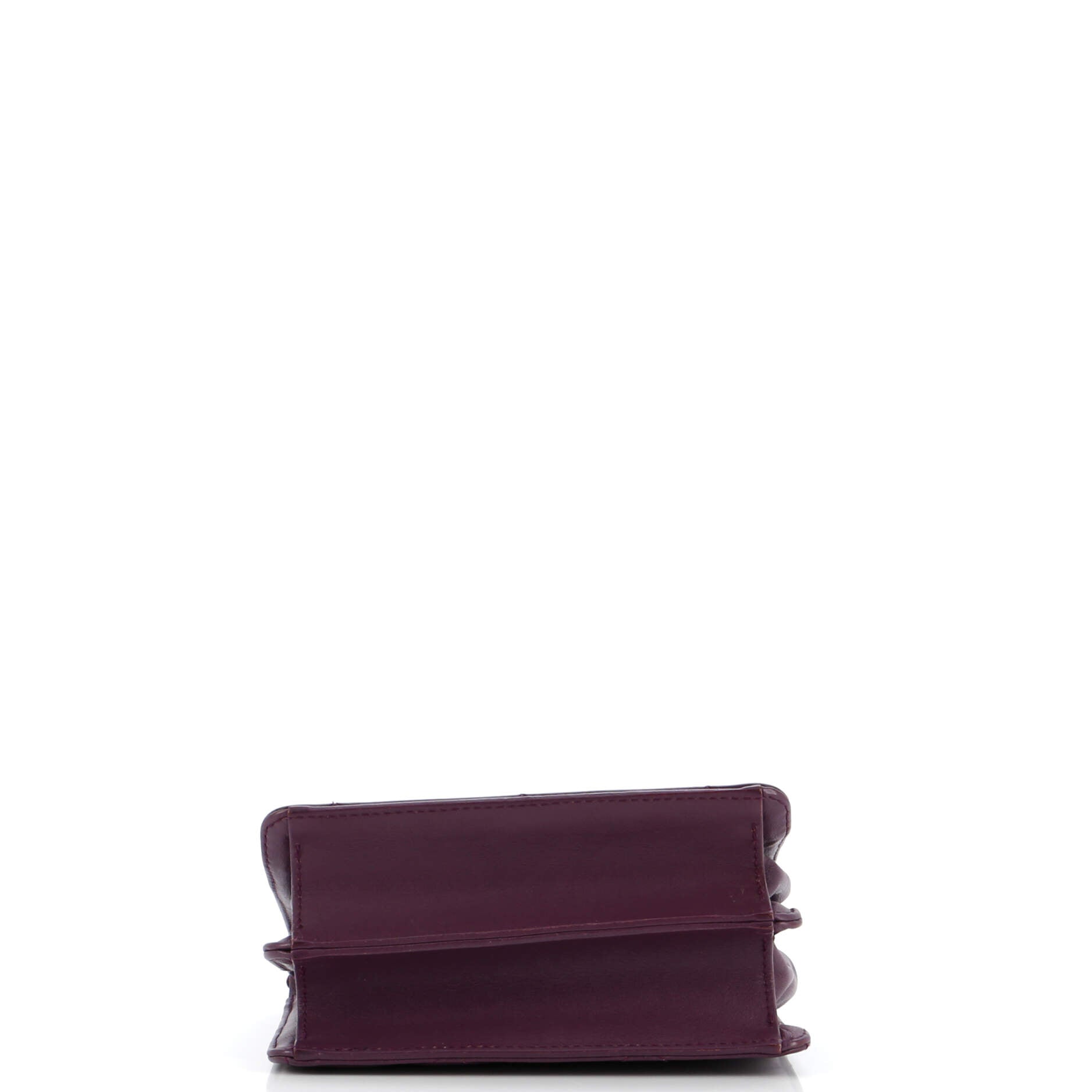Chanel Resin CC Flap Bag Quilted Calfskin Mini