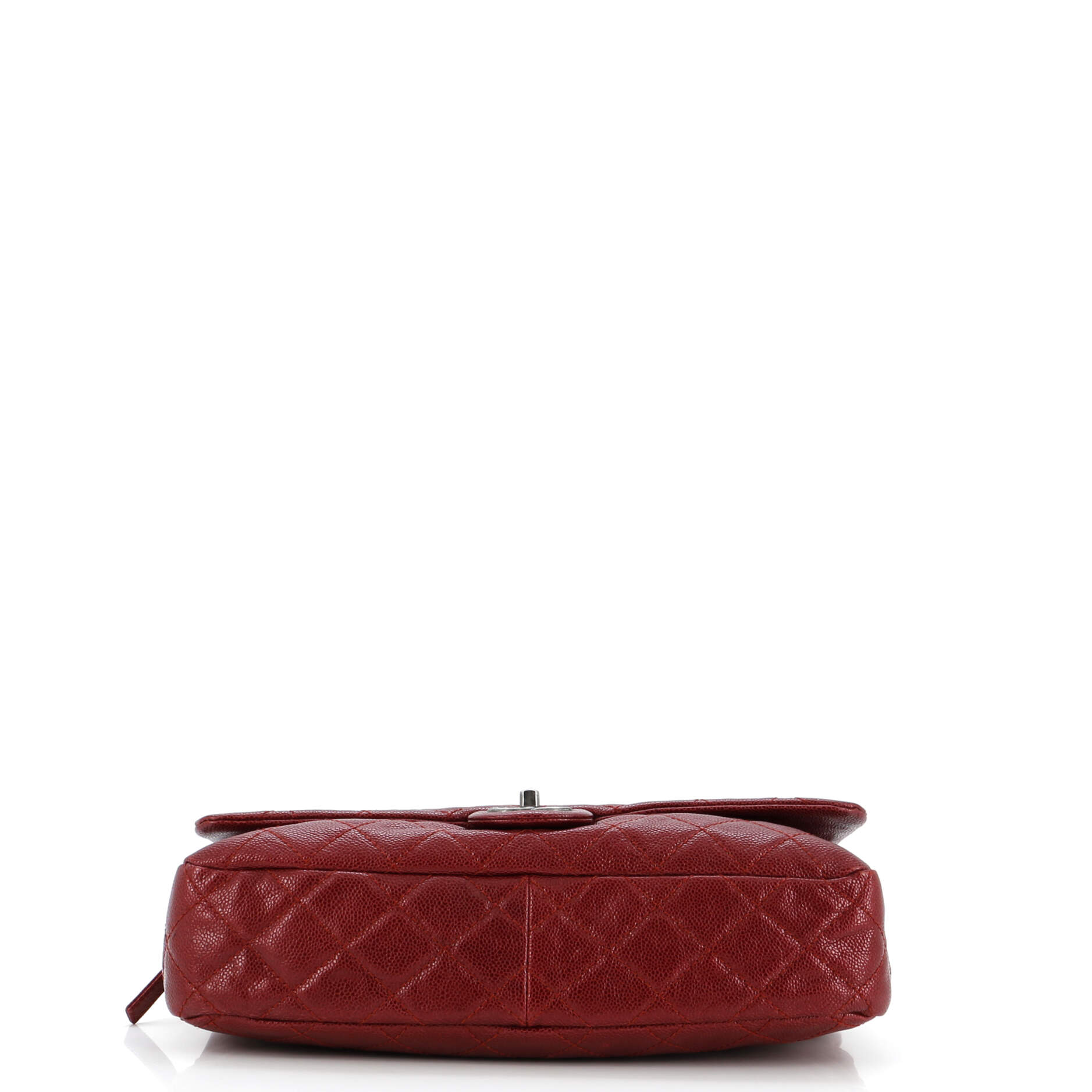 Chanel Easy Flap Bag Quilted Caviar Jumbo