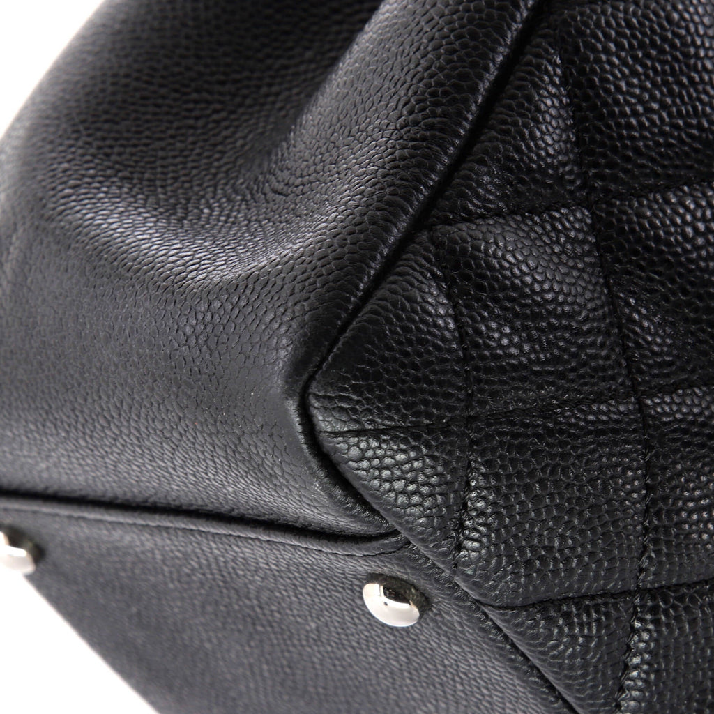 Chanel Grand Shopping Tote Quilted Caviar XL