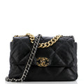 Chanel 19 Flap Bag Quilted Leather Medium