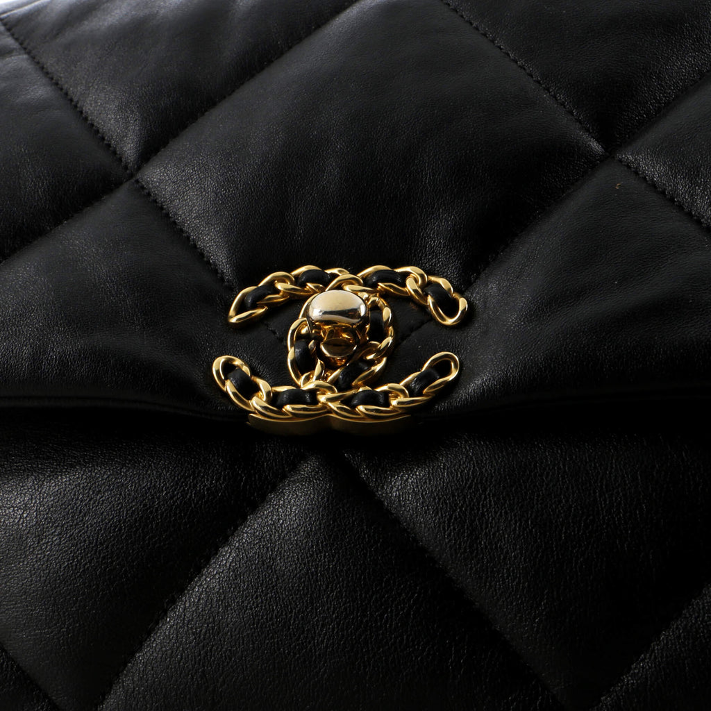 Chanel 19 Flap Bag Quilted Leather Medium