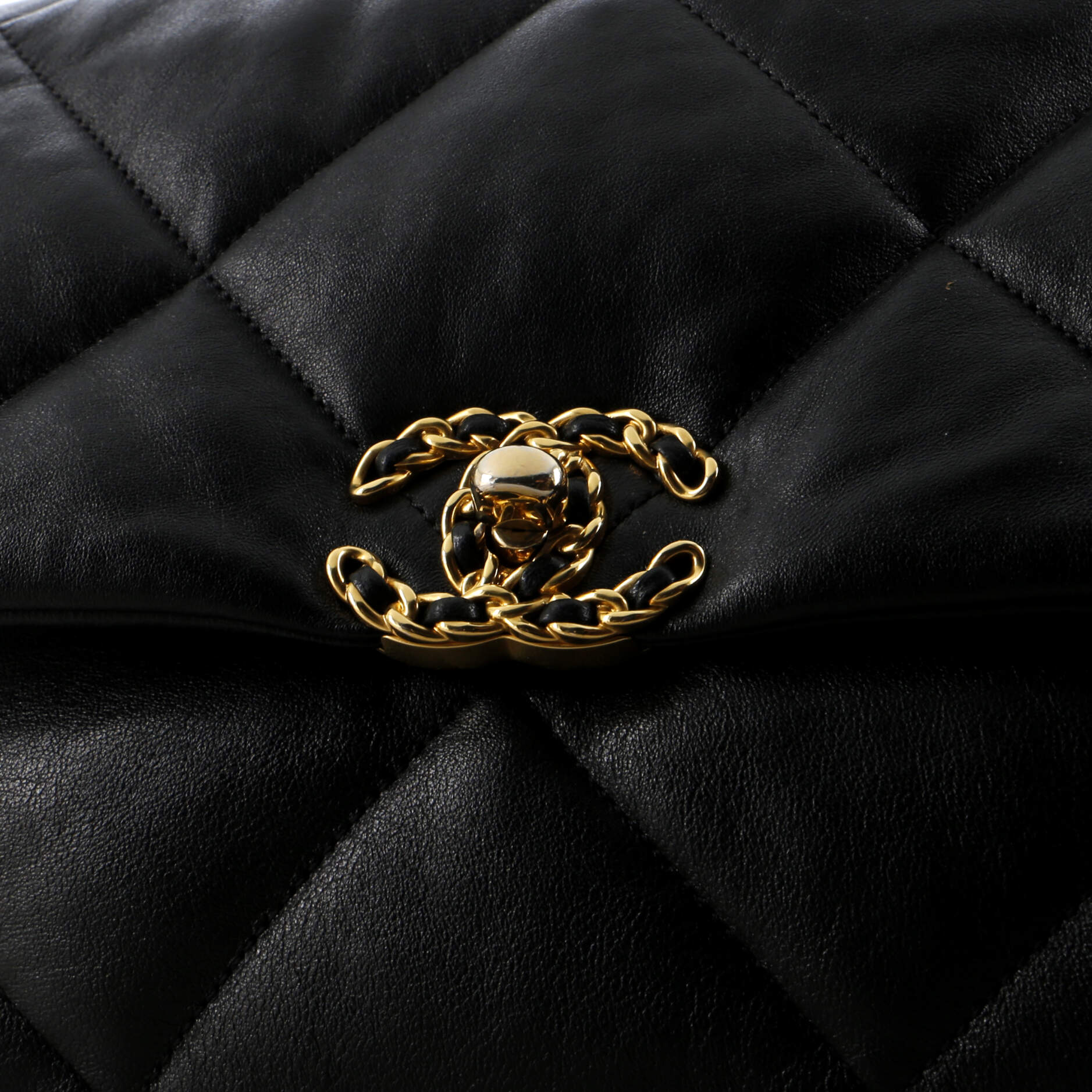 Chanel 19 Flap Bag Quilted Leather Medium