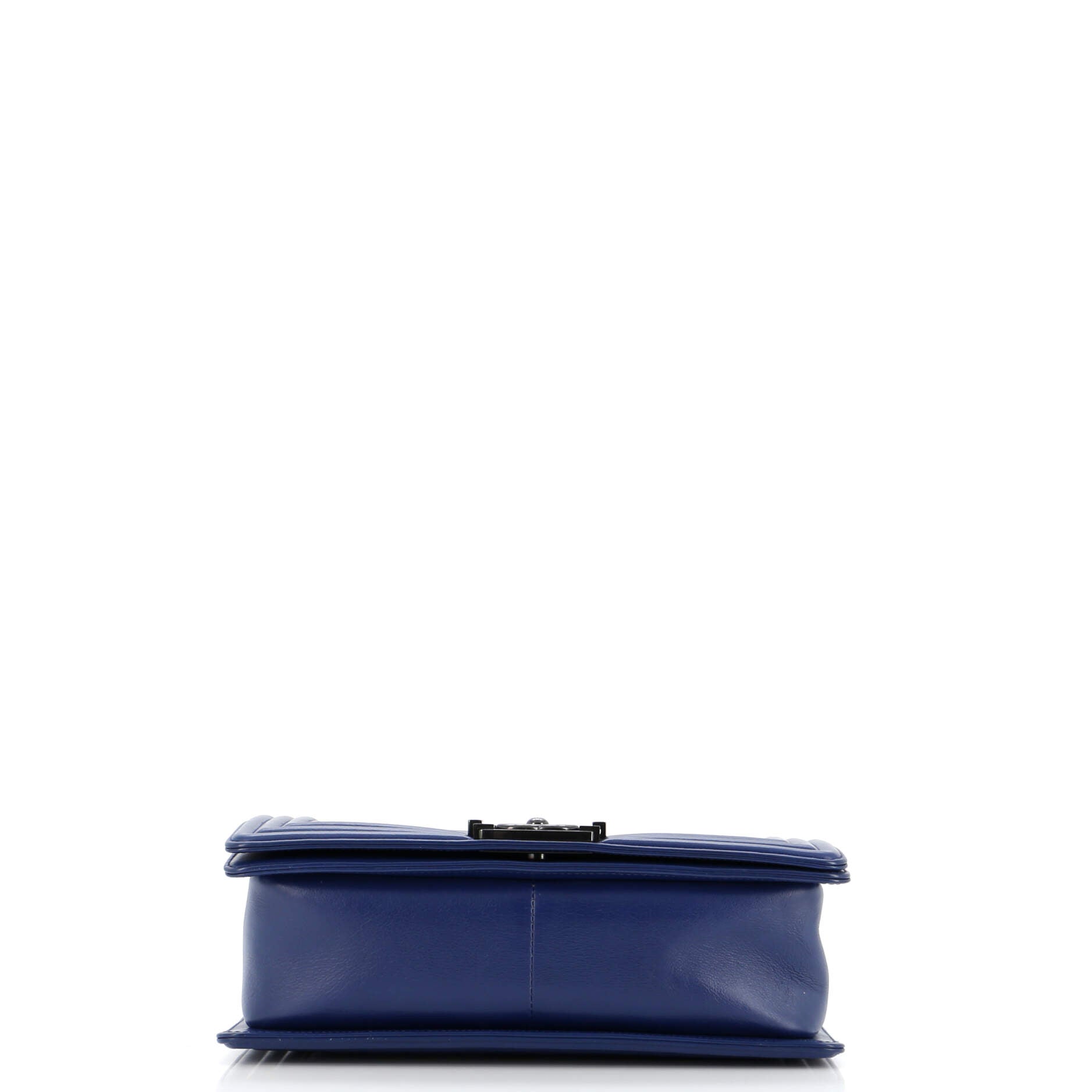 Chanel Boy Flap Bag Quilted Lambskin Old Medium