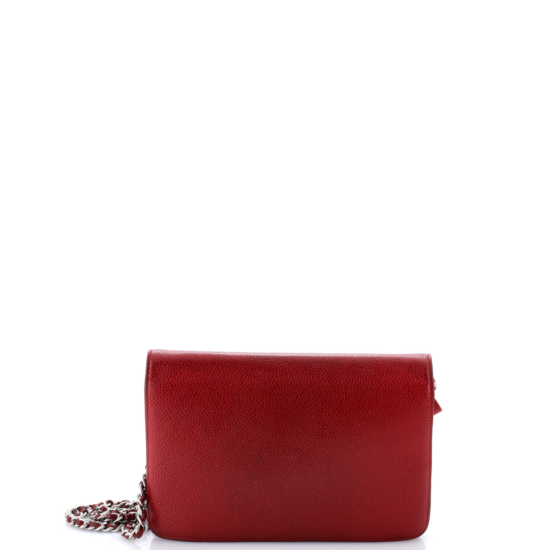 Chanel Timeless Wallet on Chain Caviar