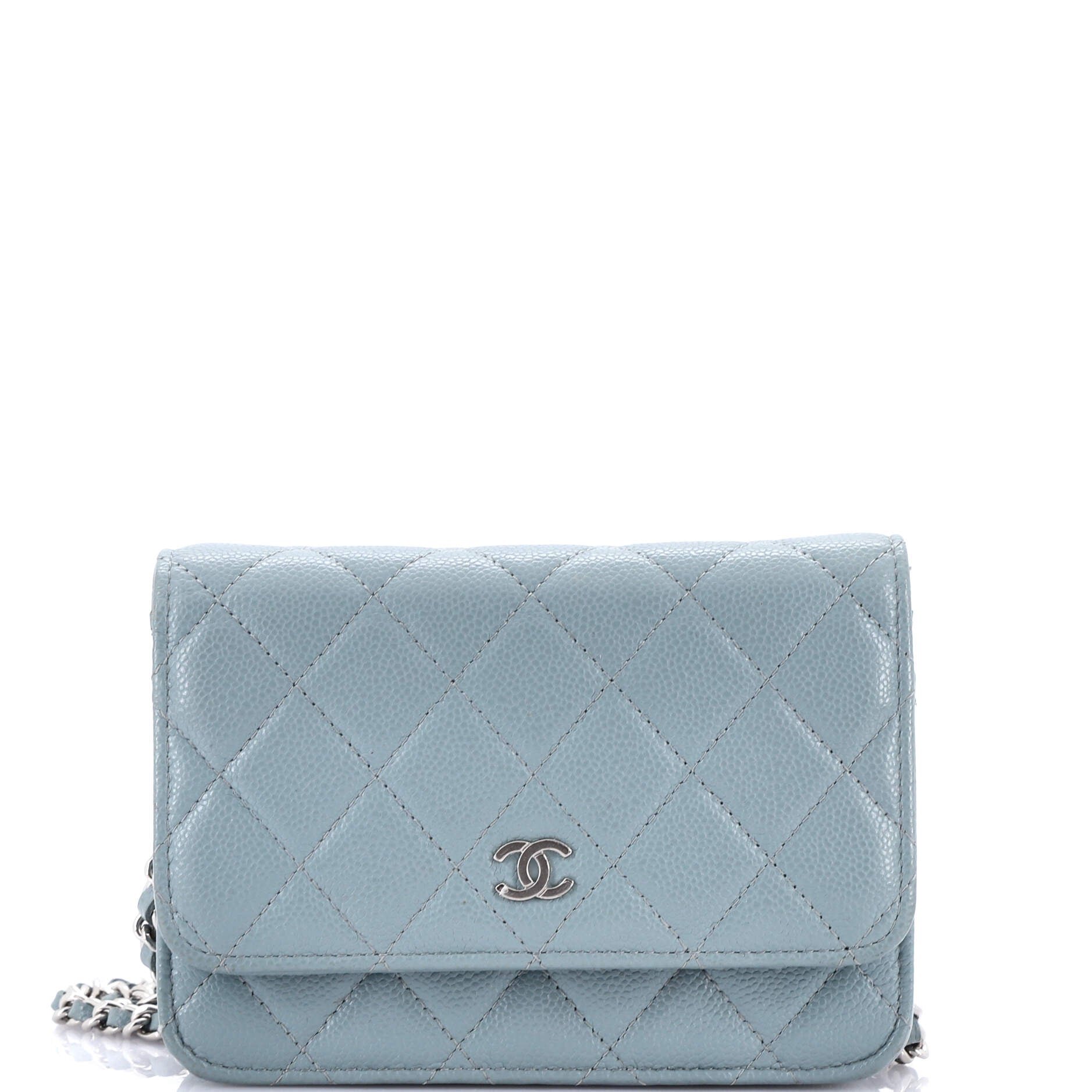 Chanel Wallet on Chain Quilted Caviar Mini