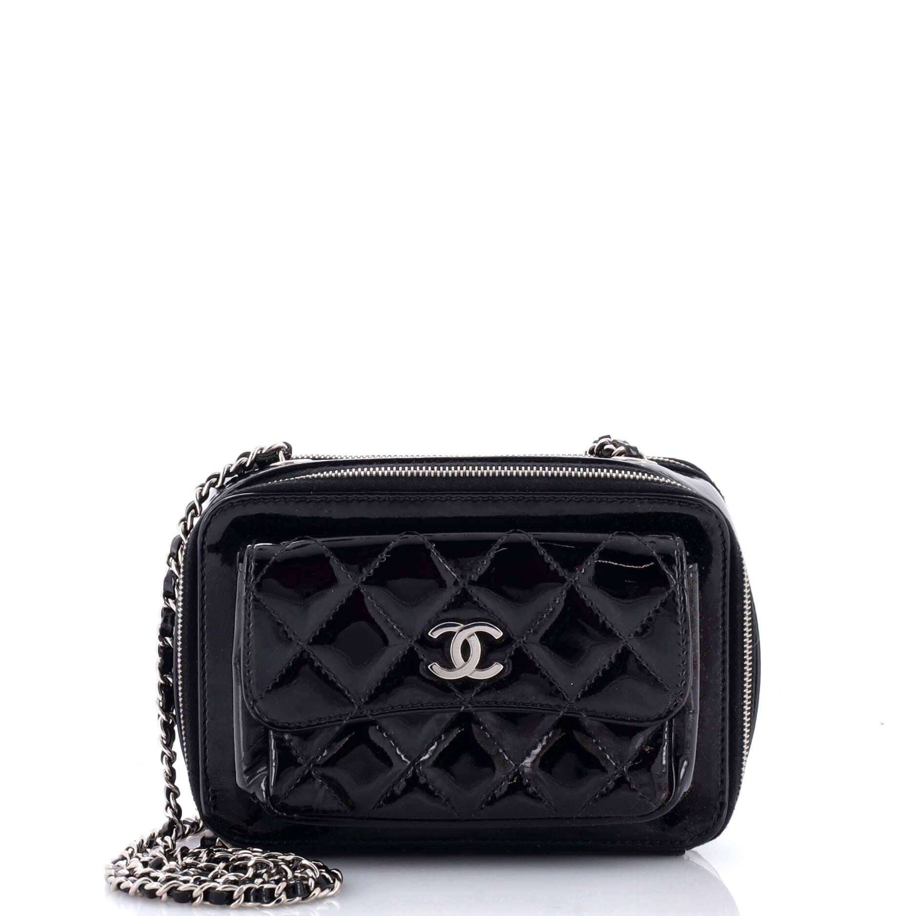 Chanel Pocket Box Camera Case Quilted  Mini