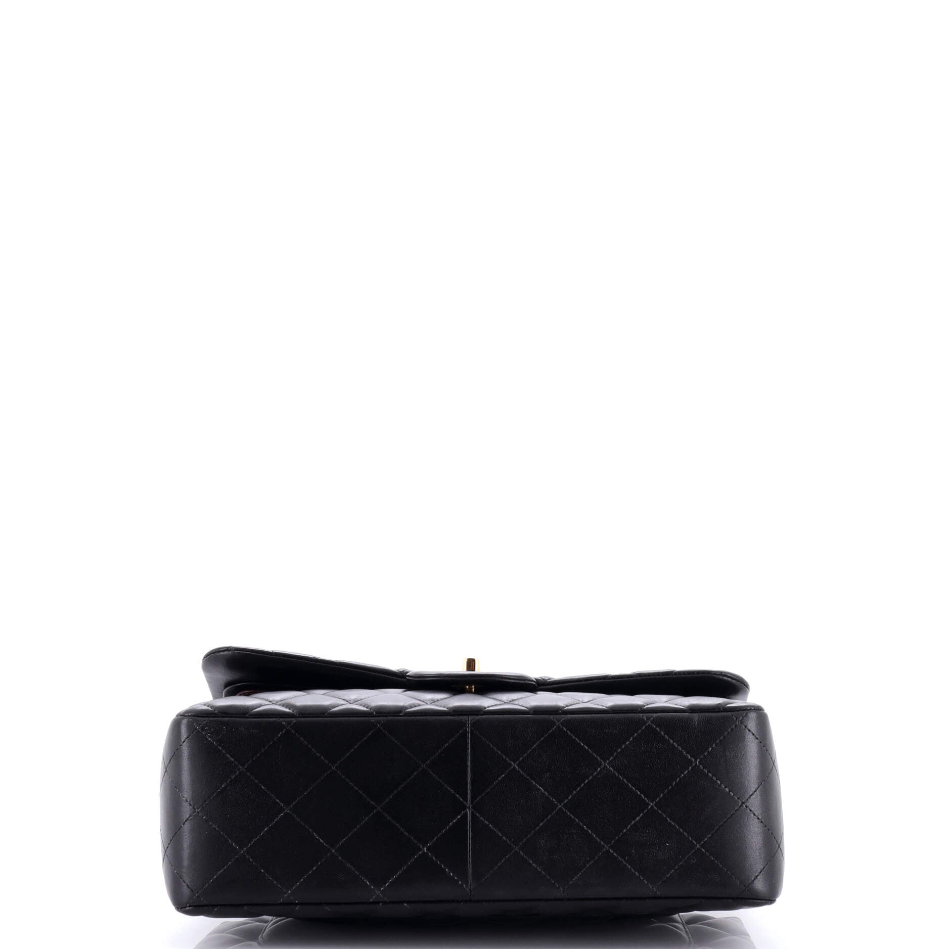 Chanel Classic Double Flap Bag Quilted Lambskin Jumbo