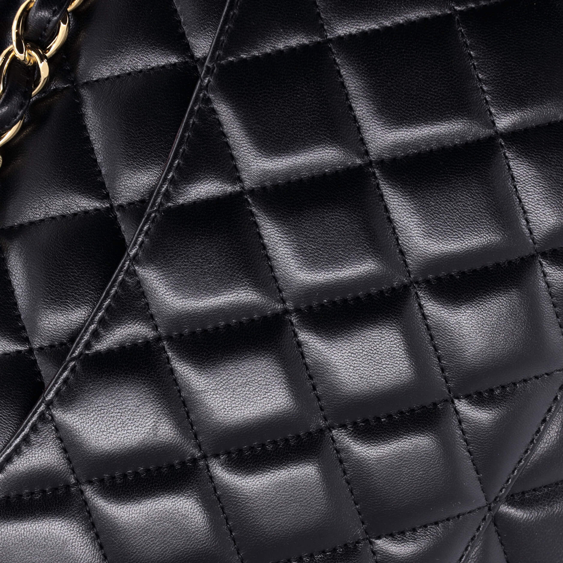 Chanel Classic Double Flap Bag Quilted Lambskin Jumbo