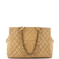 Chanel Grand Timeless Shopping Tote Quilted Caviar