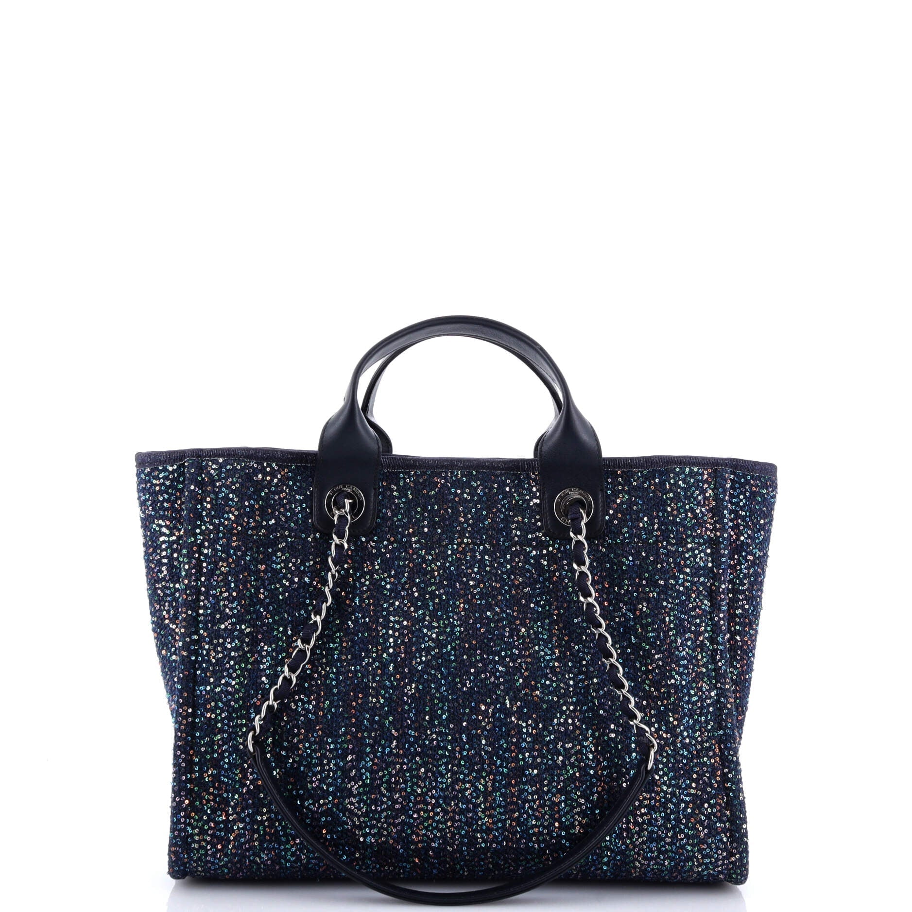 Chanel Deauville Tote Sequins Small