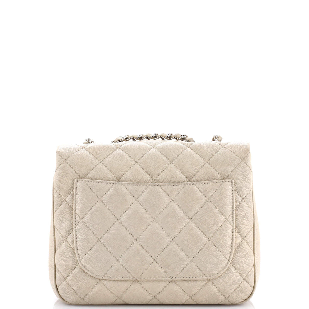 Chanel Urban Companion Flap Bag Quilted Caviar Small