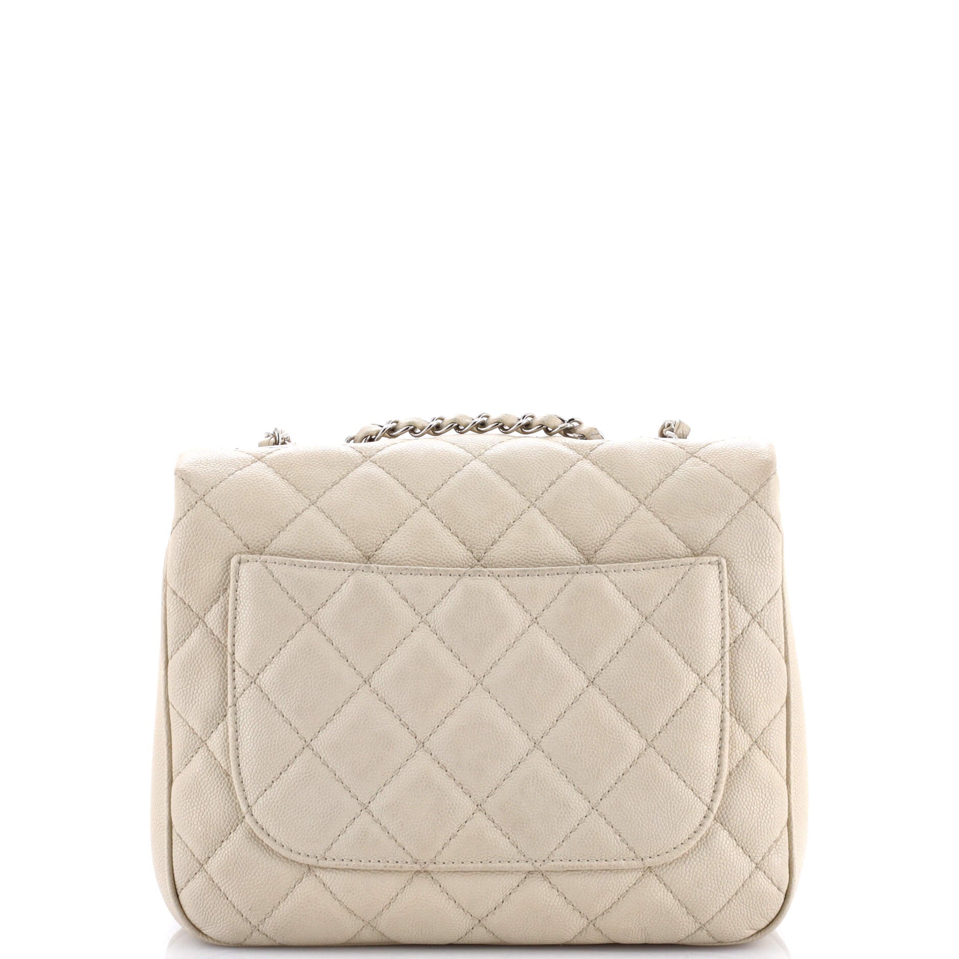 Chanel Urban Companion Flap Bag Quilted Caviar Small
