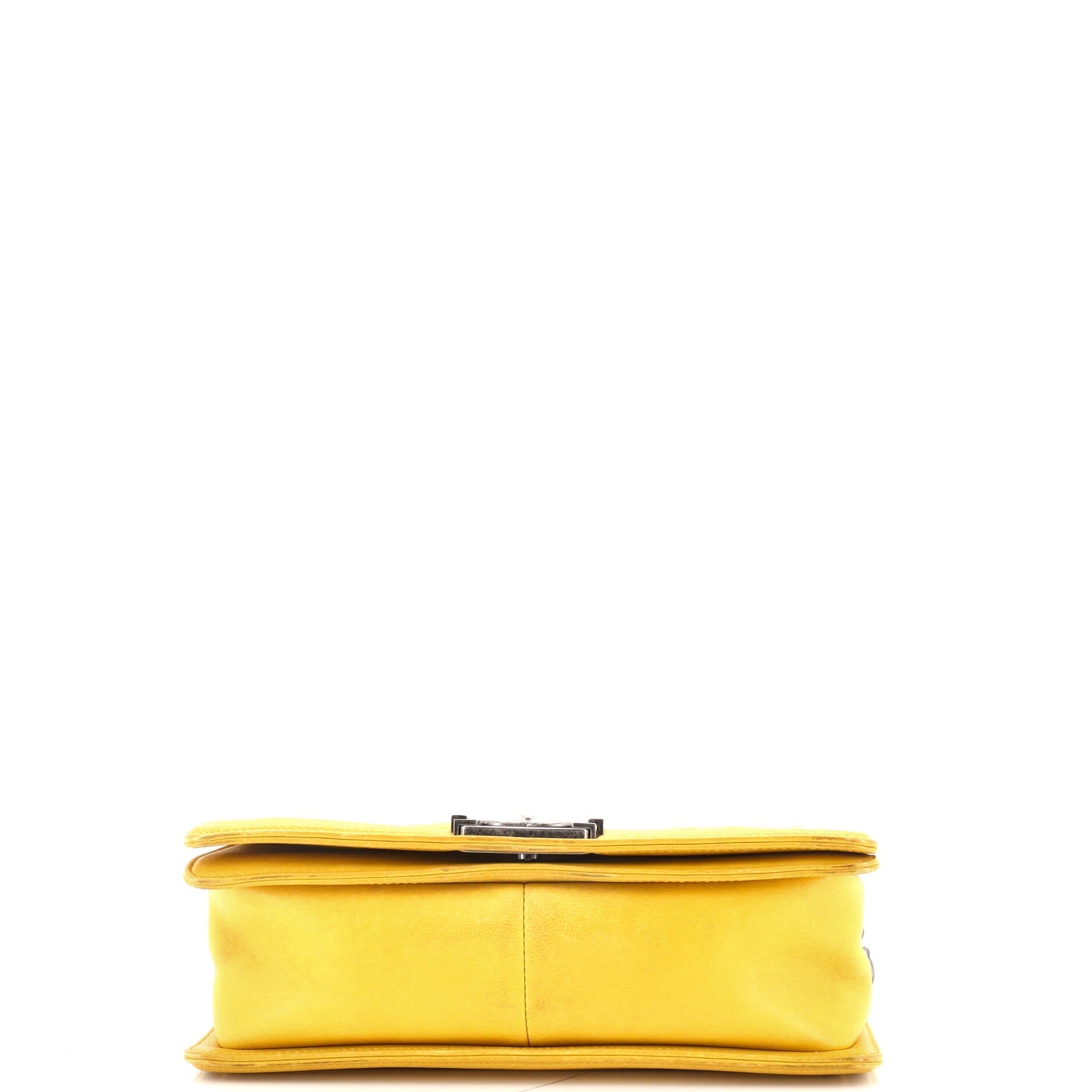 Chanel Boy Flap Bag Quilted Calfskin Old Medium