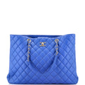 Chanel Classic CC Shopping Tote Quilted Calfskin Large