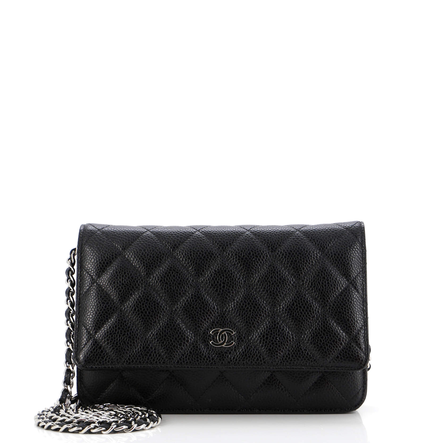Chanel Wallet on Chain Quilted Caviar