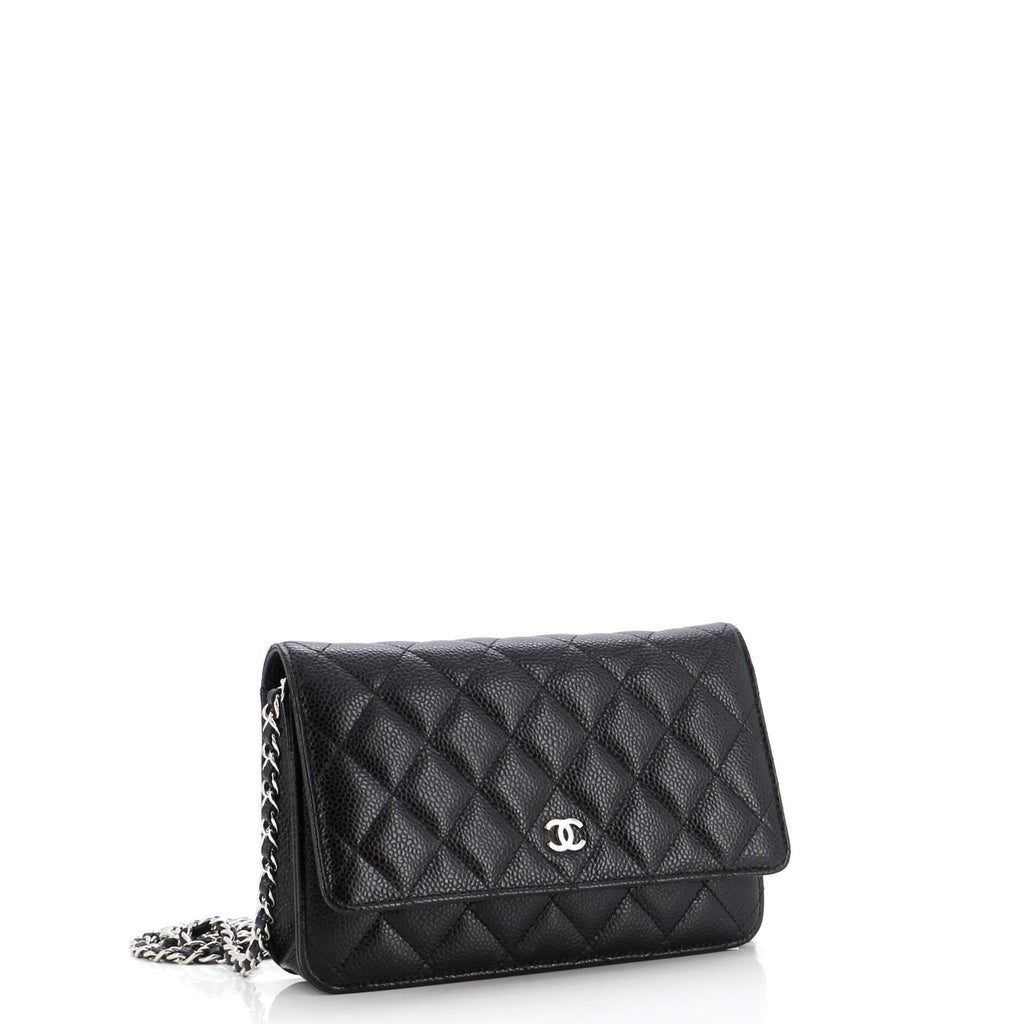 Chanel Wallet on Chain Quilted Caviar