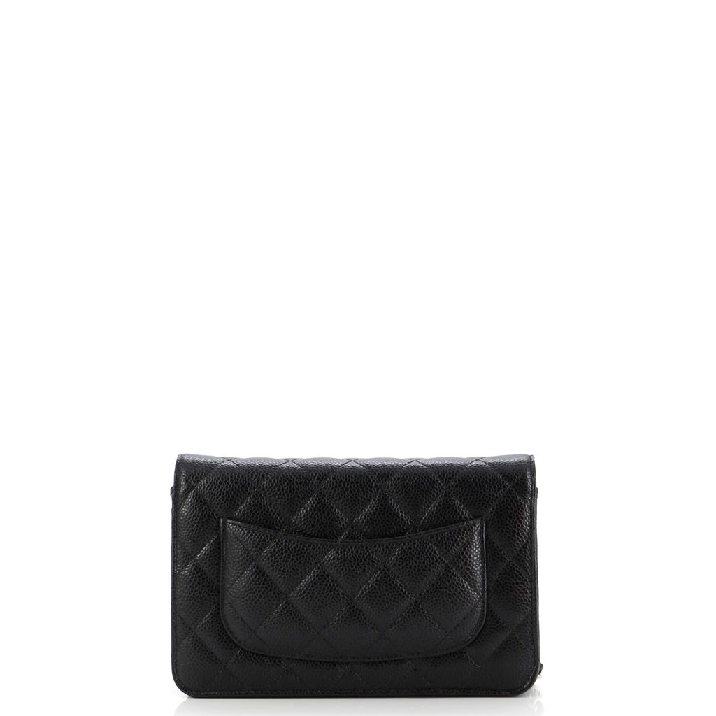 Chanel Wallet on Chain Quilted Caviar