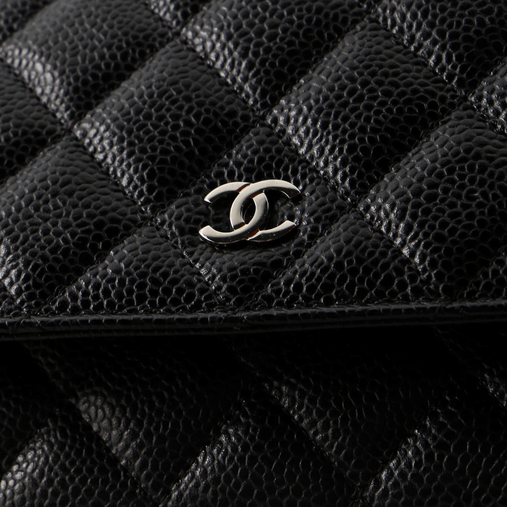 Chanel Wallet on Chain Quilted Caviar