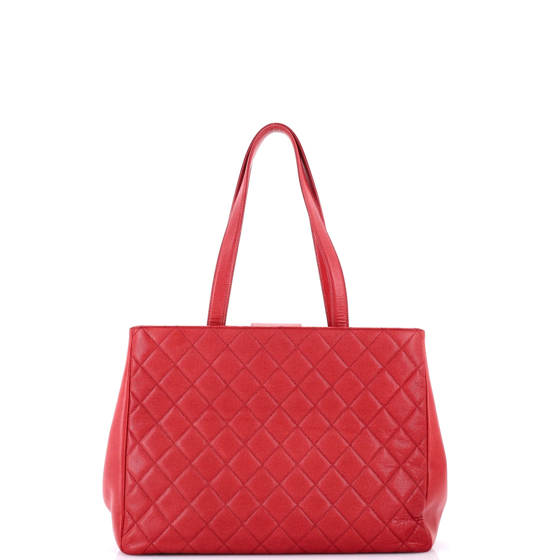Chanel Business Affinity Tote Quilted Caviar Large