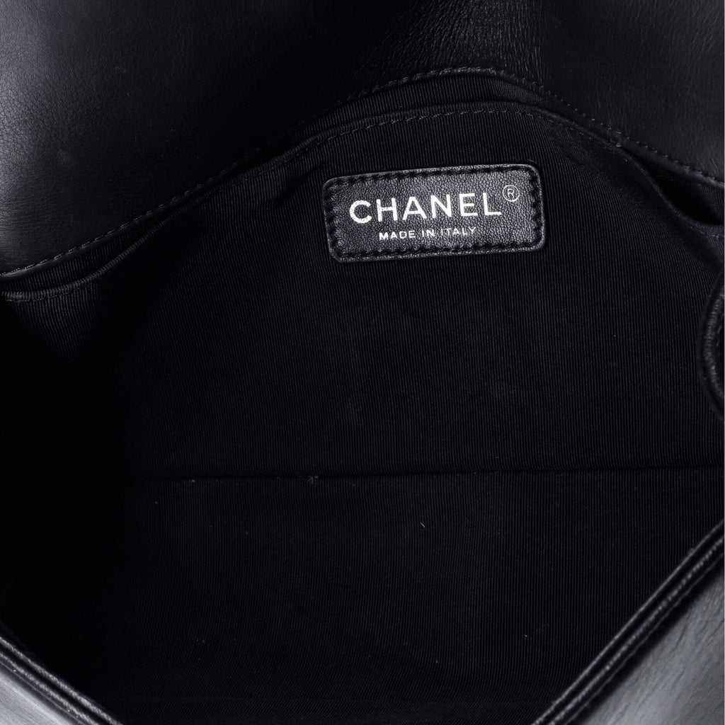 Chanel Paris-Dallas Boy Flap Bag Studded Quilted Distressed Calfskin Old Medium