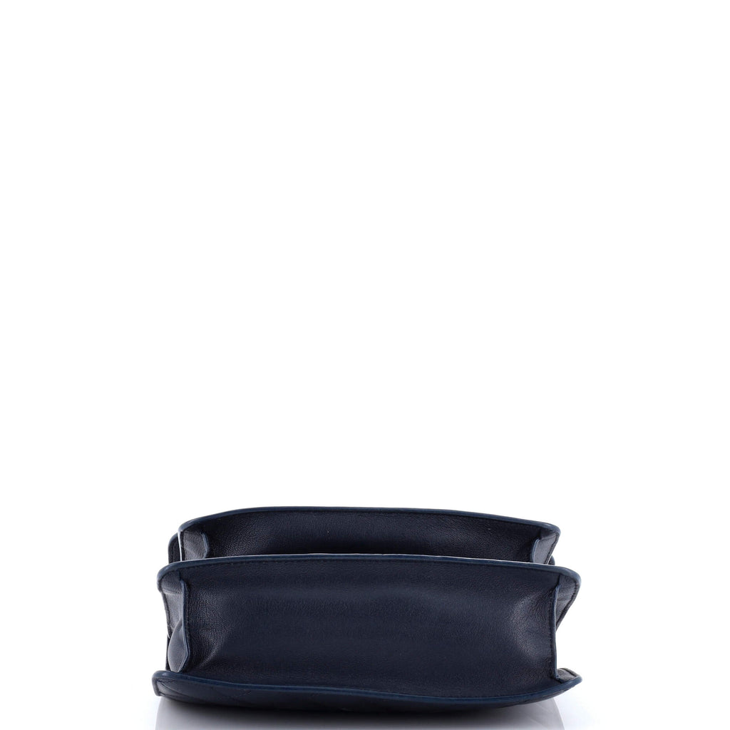Chanel CC Box Flap Bag Quilted Calfskin Small