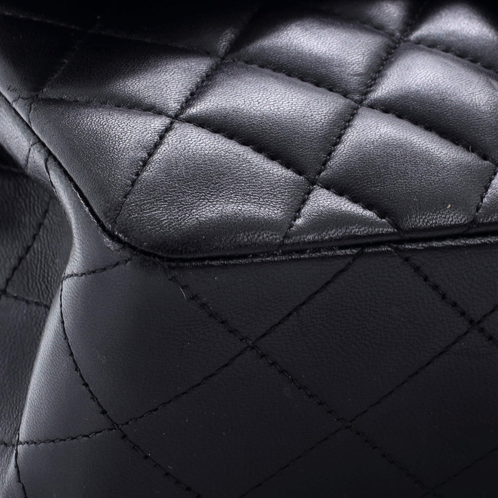 Chanel Classic Double Flap Bag Quilted Lambskin Small