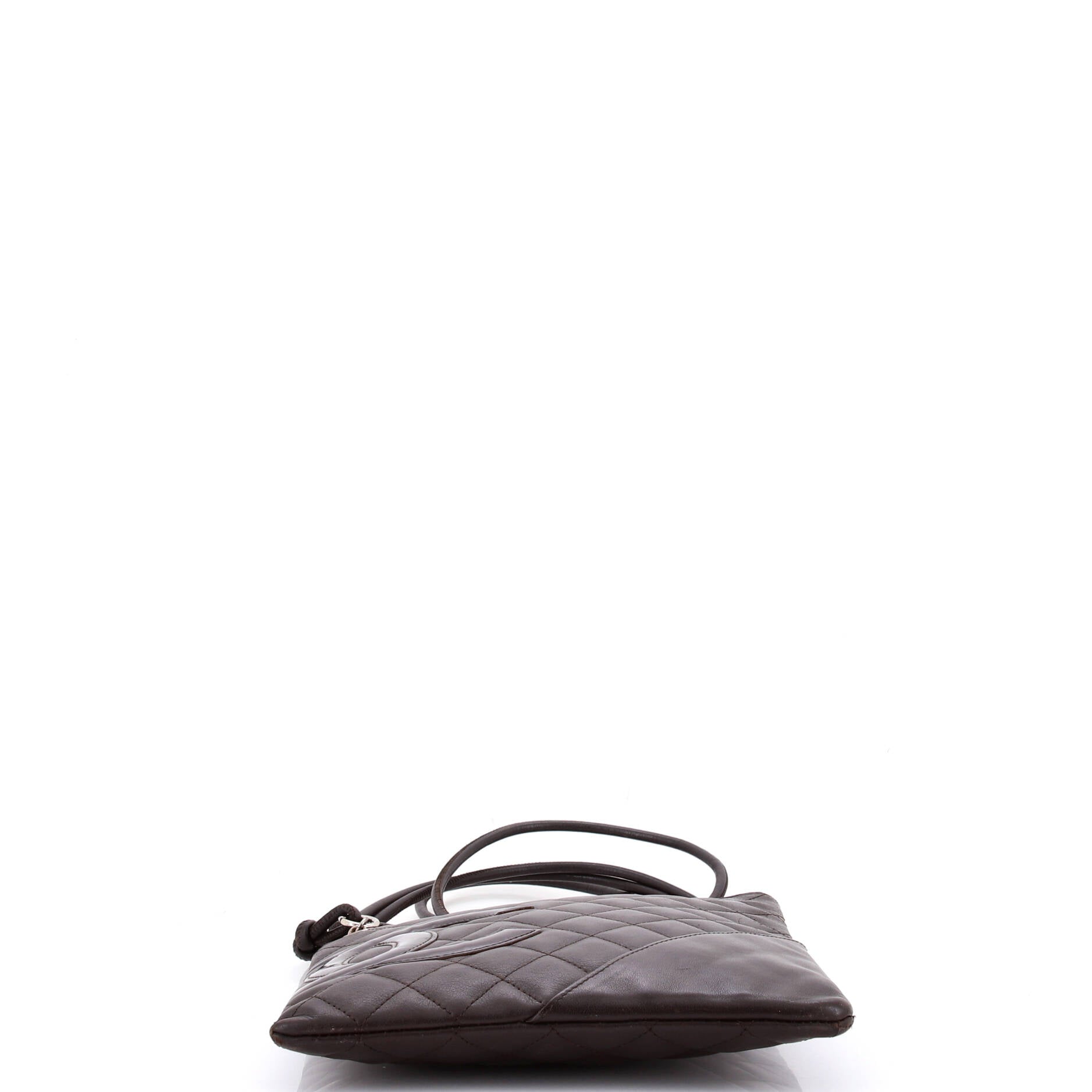 Chanel Cambon Flat Messenger Quilted Leather