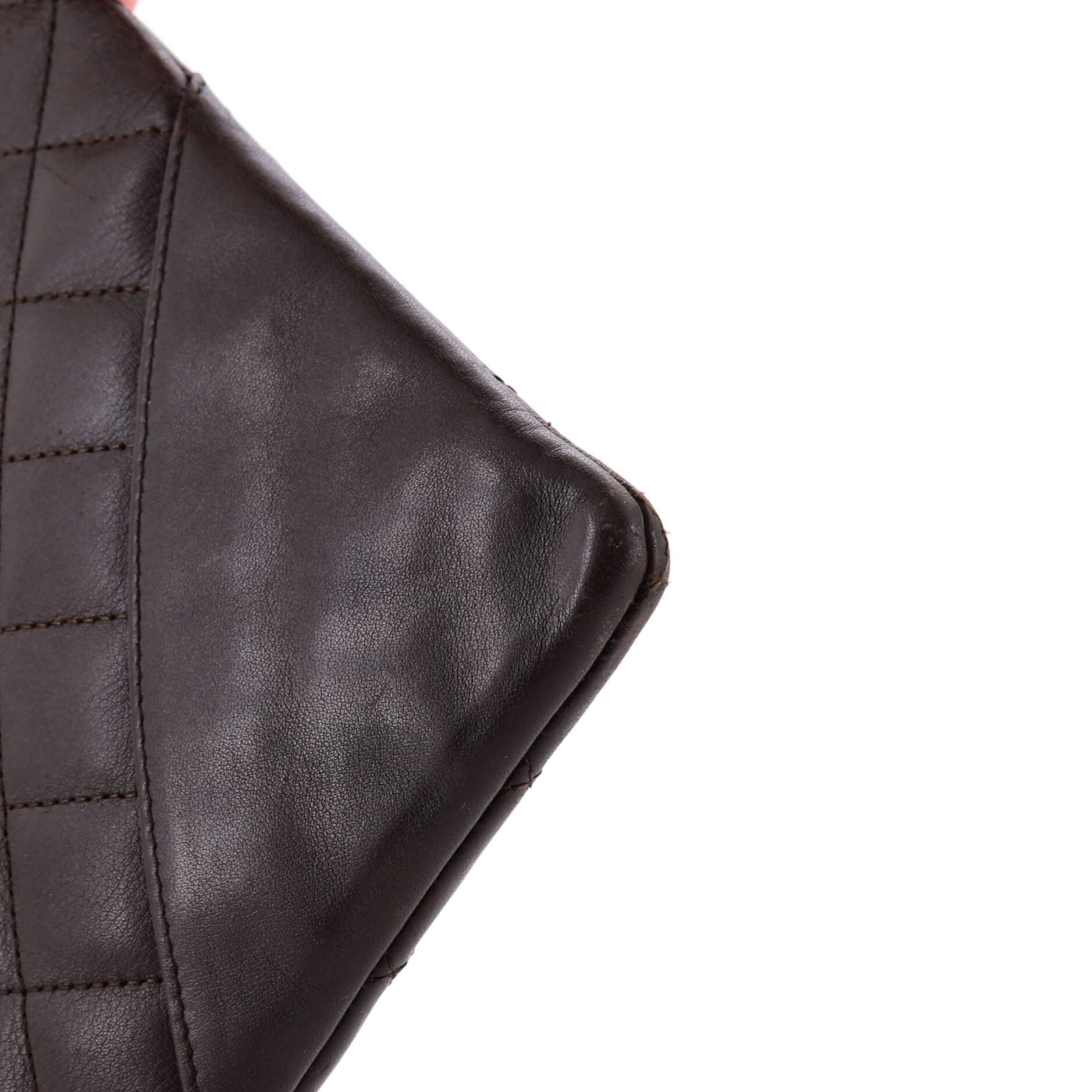 Chanel Cambon Flat Messenger Quilted Leather