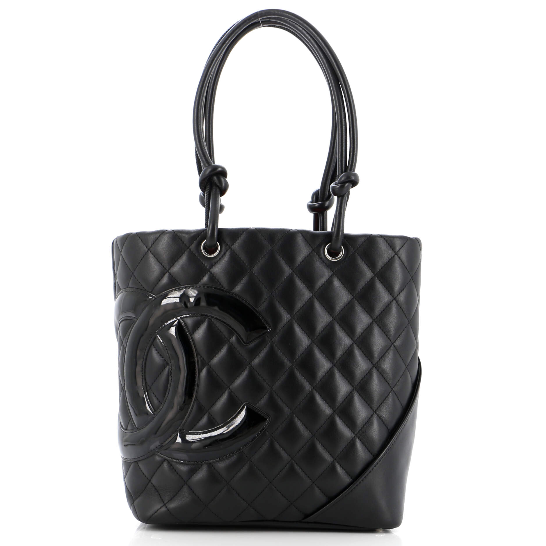 Chanel Cambon Tote Quilted Leather Medium