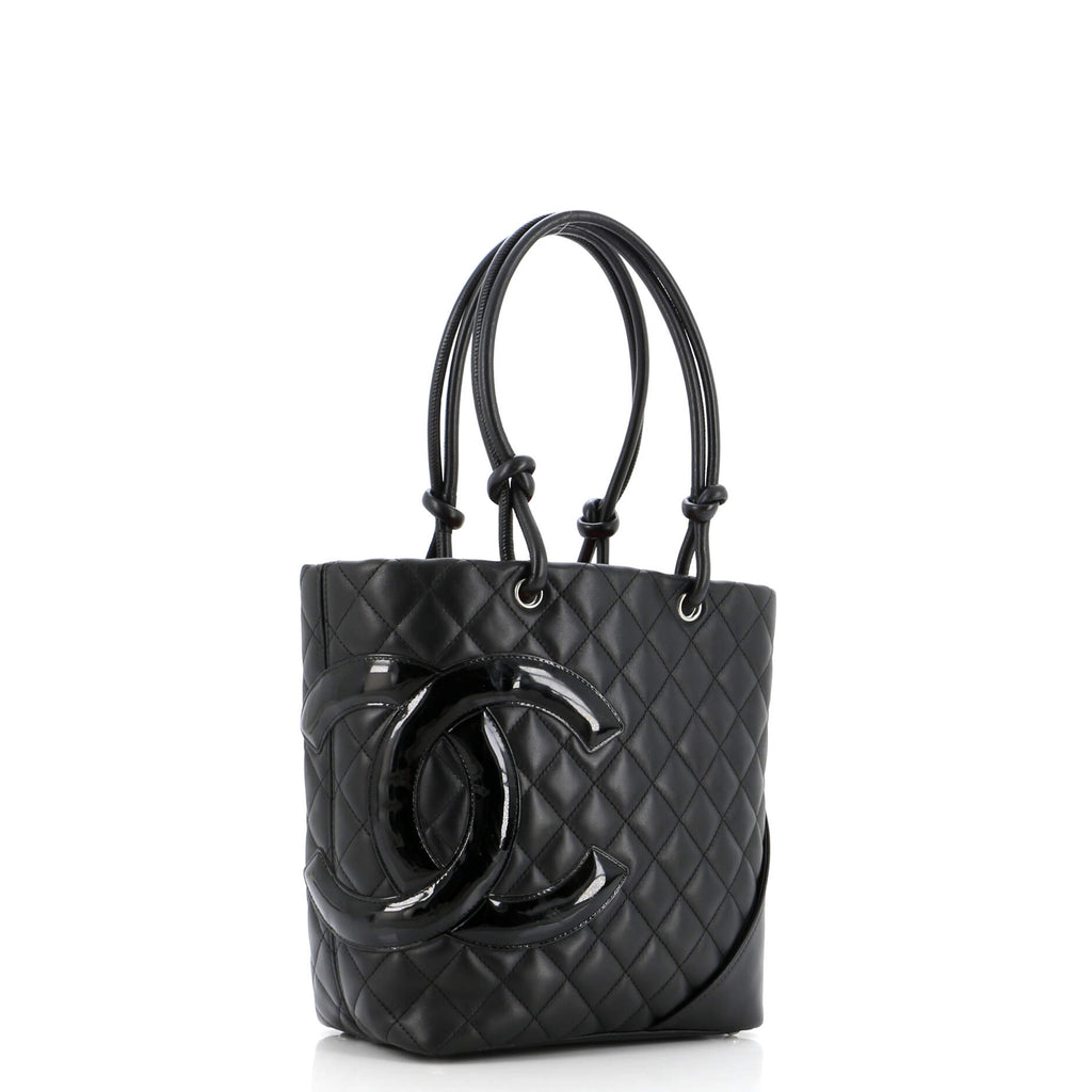 Chanel Cambon Tote Quilted Leather Medium