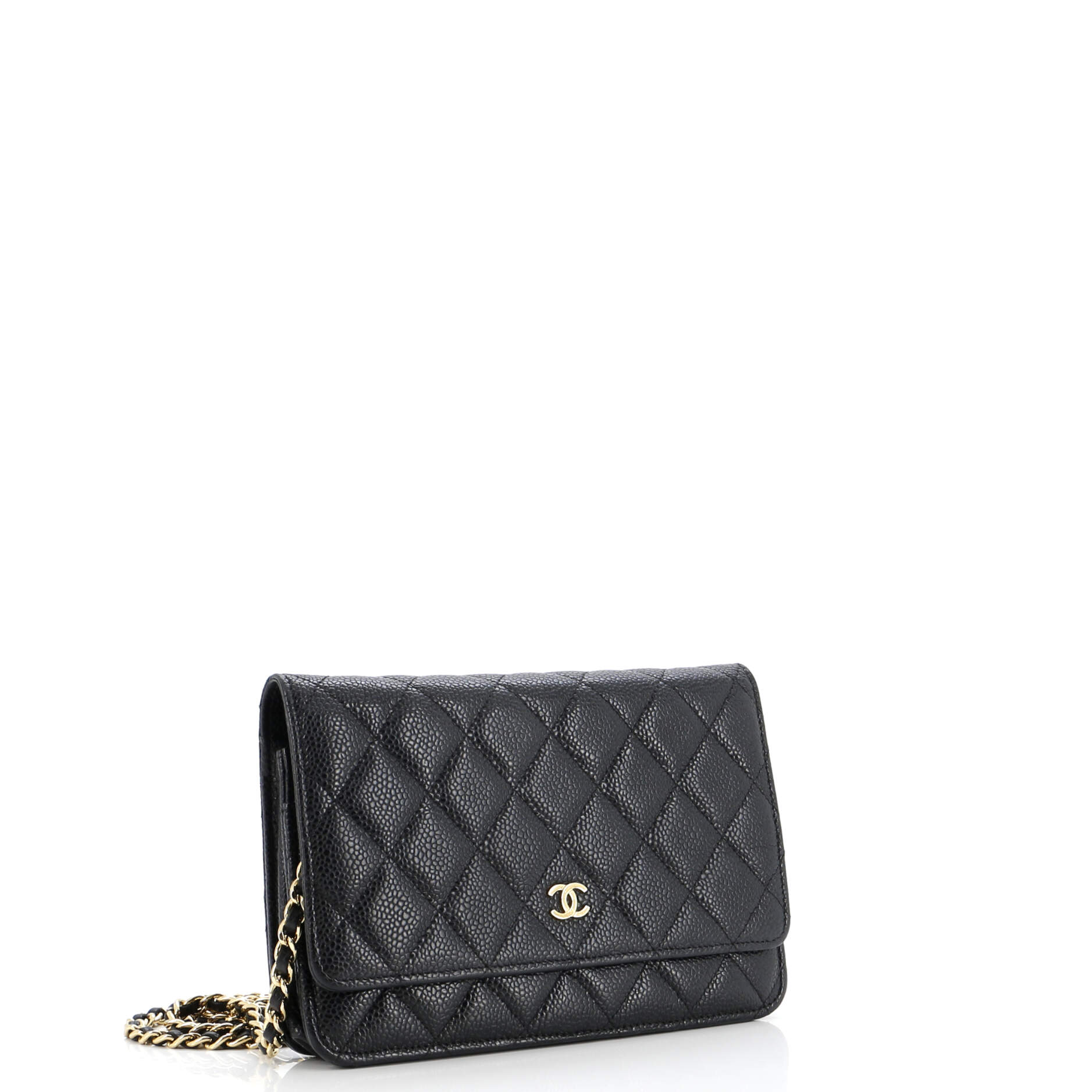 Chanel Wallet on Chain Quilted Caviar